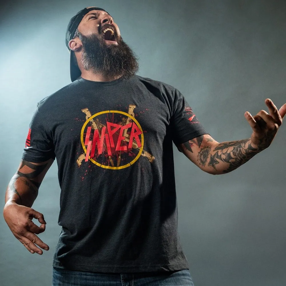 Sniper Tour T-Shirt - Charcoal
