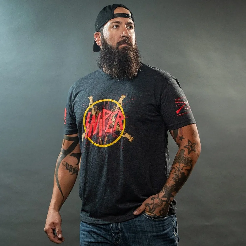 Sniper Tour T-Shirt - Charcoal