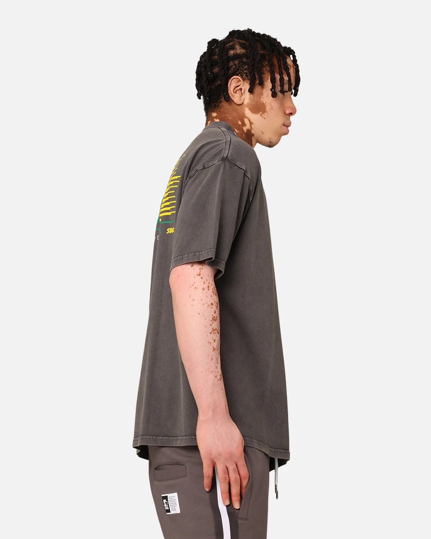 Starte International Sport Stars T-Shirt Washed Charcoal