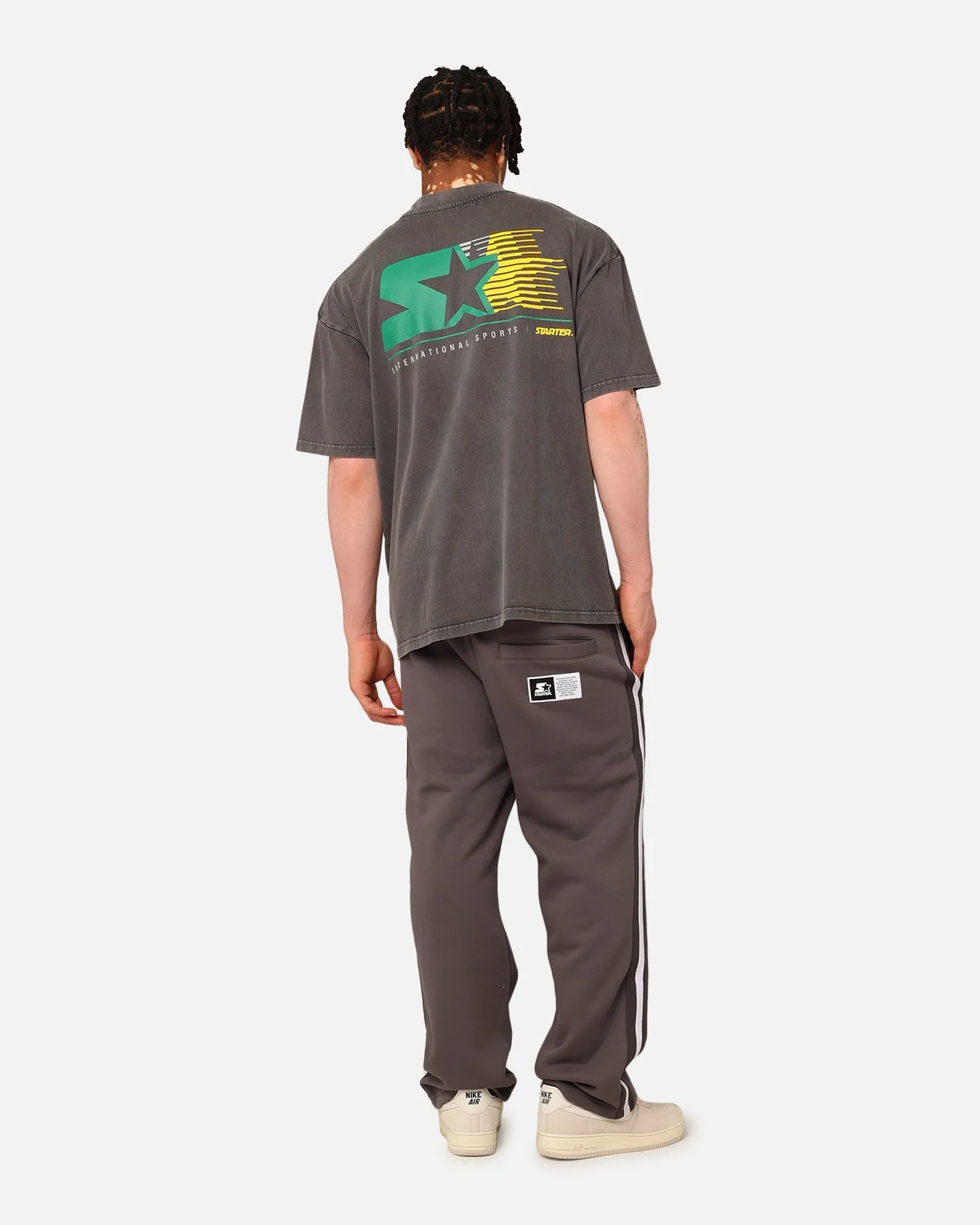 Starte International Sport Stars T-Shirt Washed Charcoal