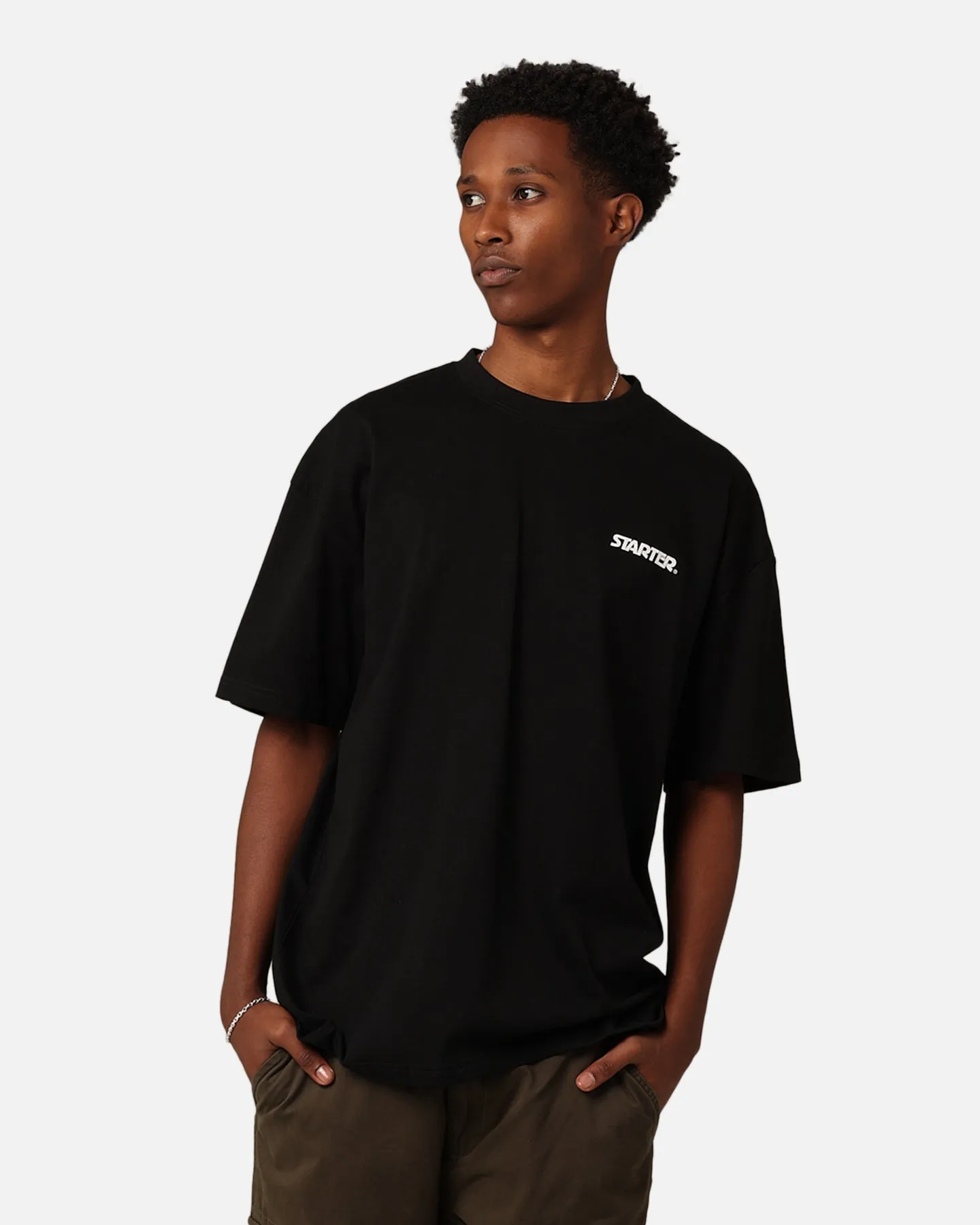 Starter 3 Star T-Shirt Black