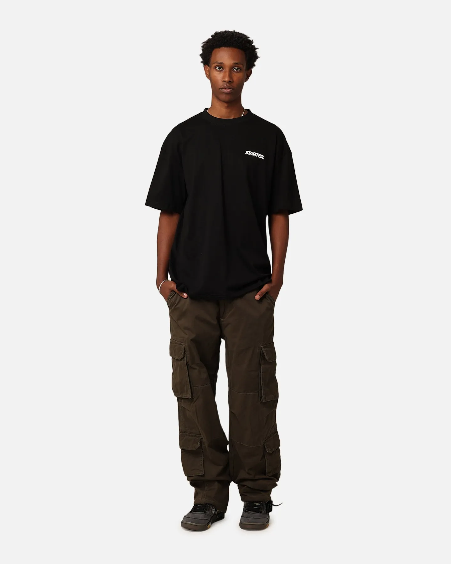 Starter 3 Star T-Shirt Black
