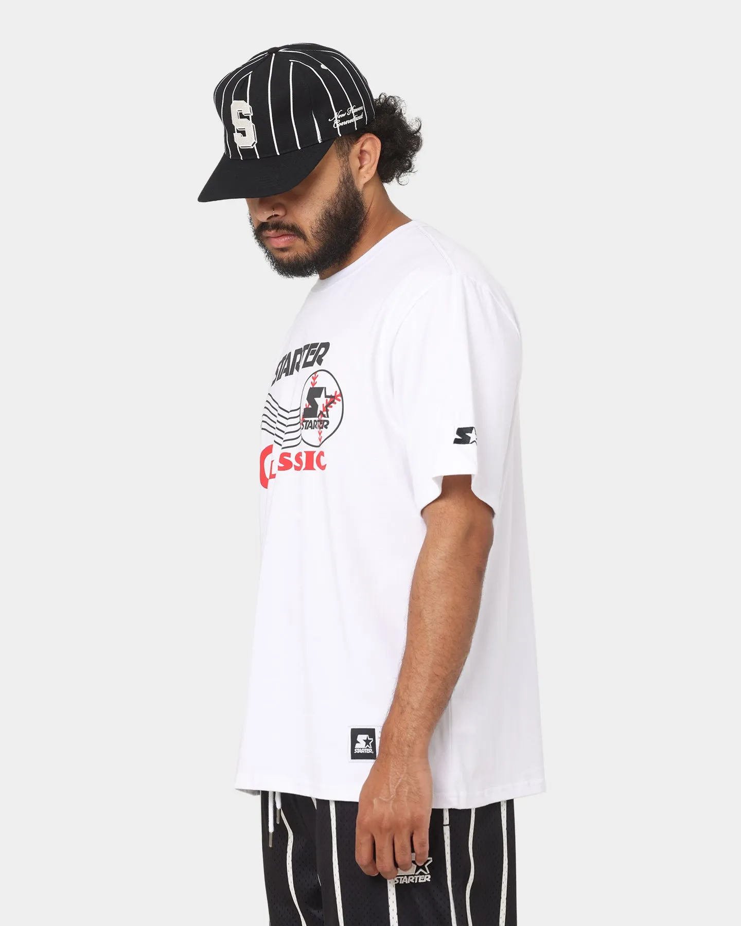 Starter Baseball Classic Short Sleeve T-Shirt White