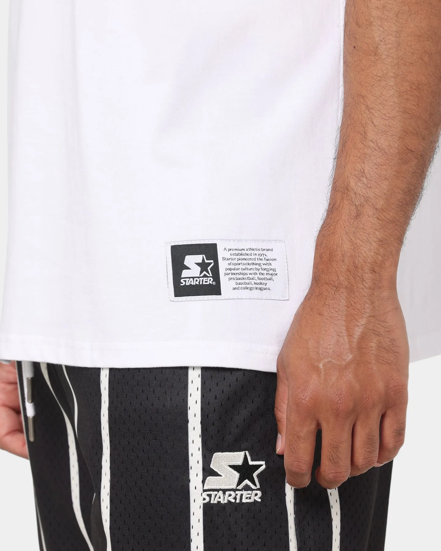 Starter Baseball Classic Short Sleeve T-Shirt White