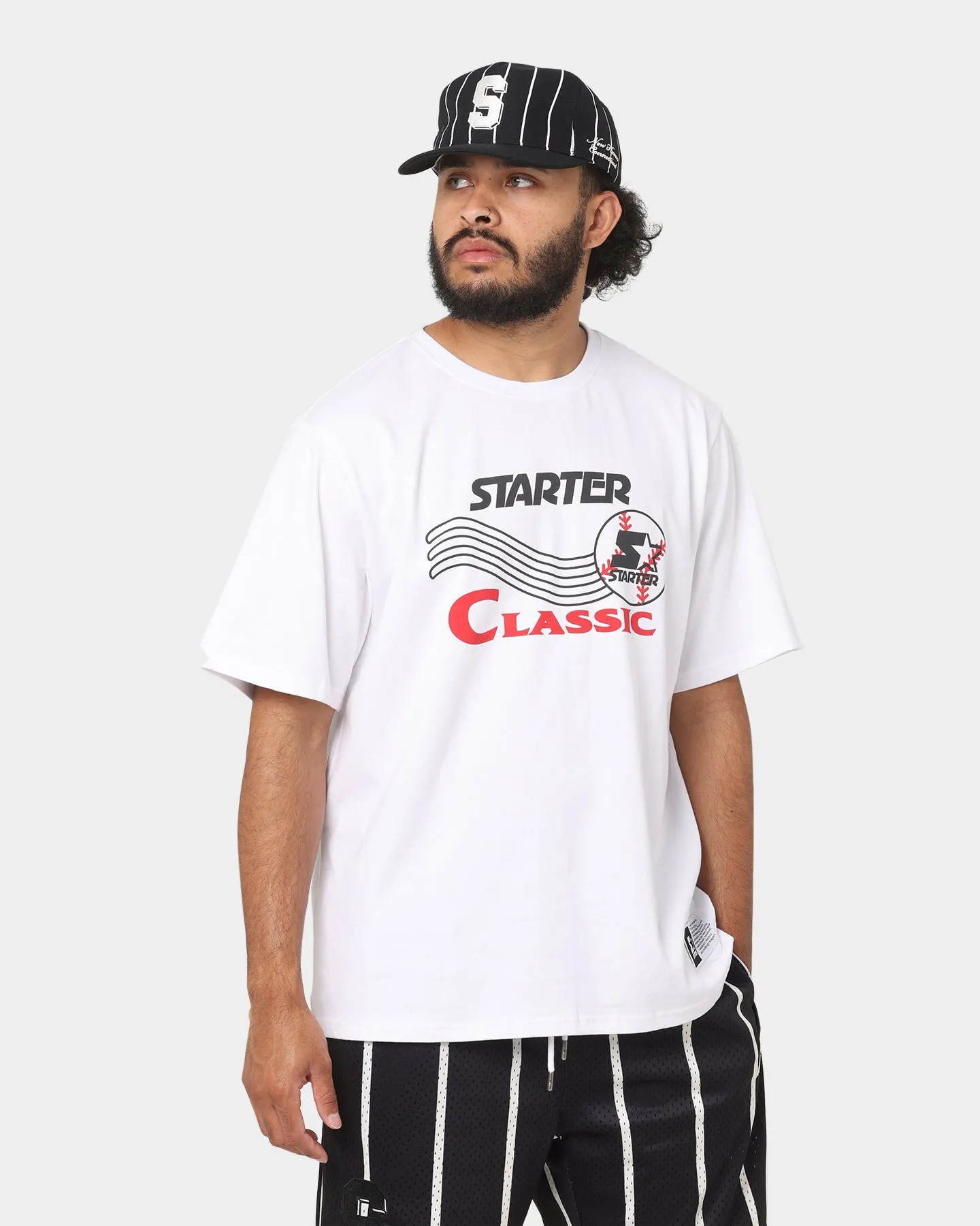 Starter Baseball Classic Short Sleeve T-Shirt White