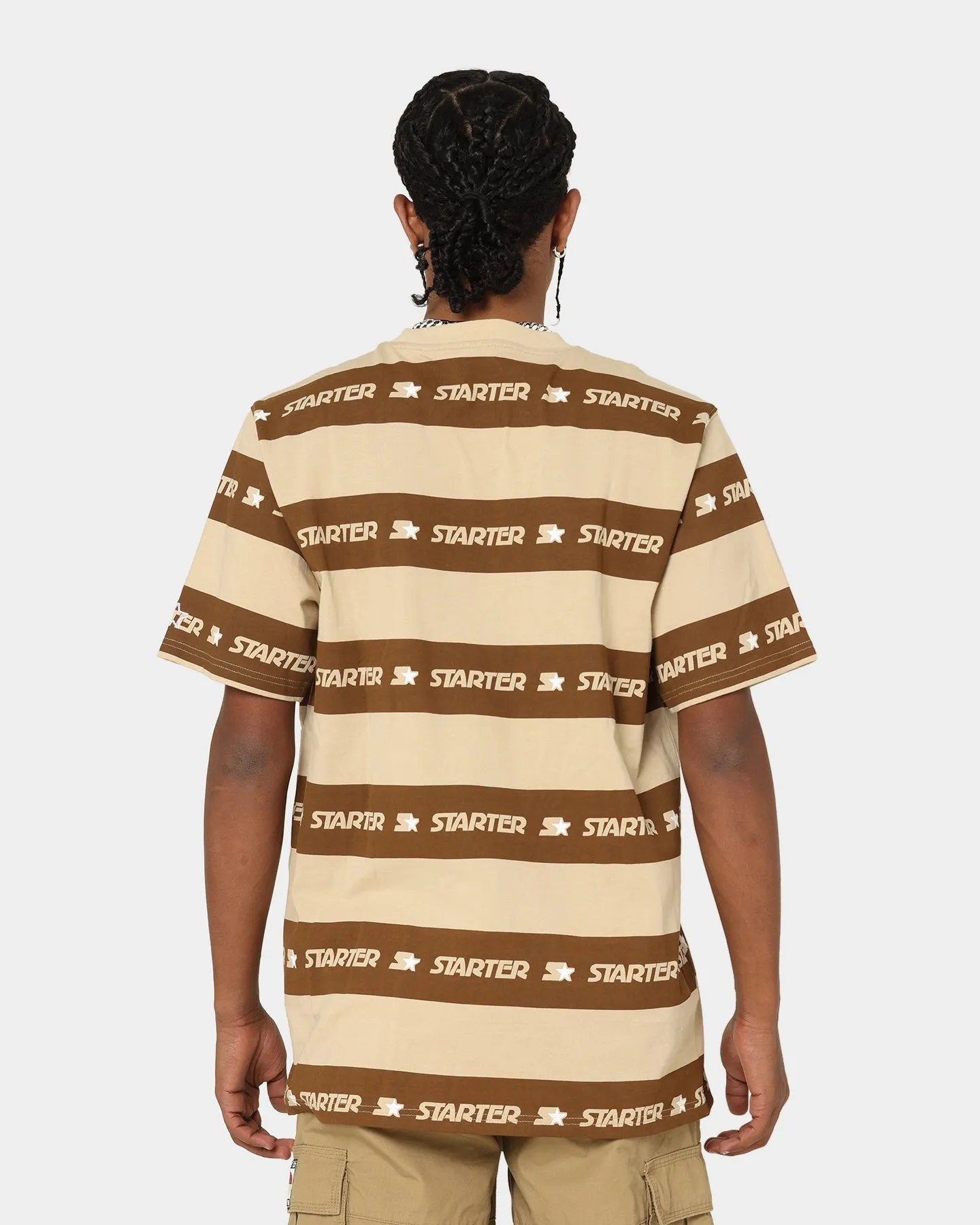 Starter LFS Stripe T-Shirt Brown