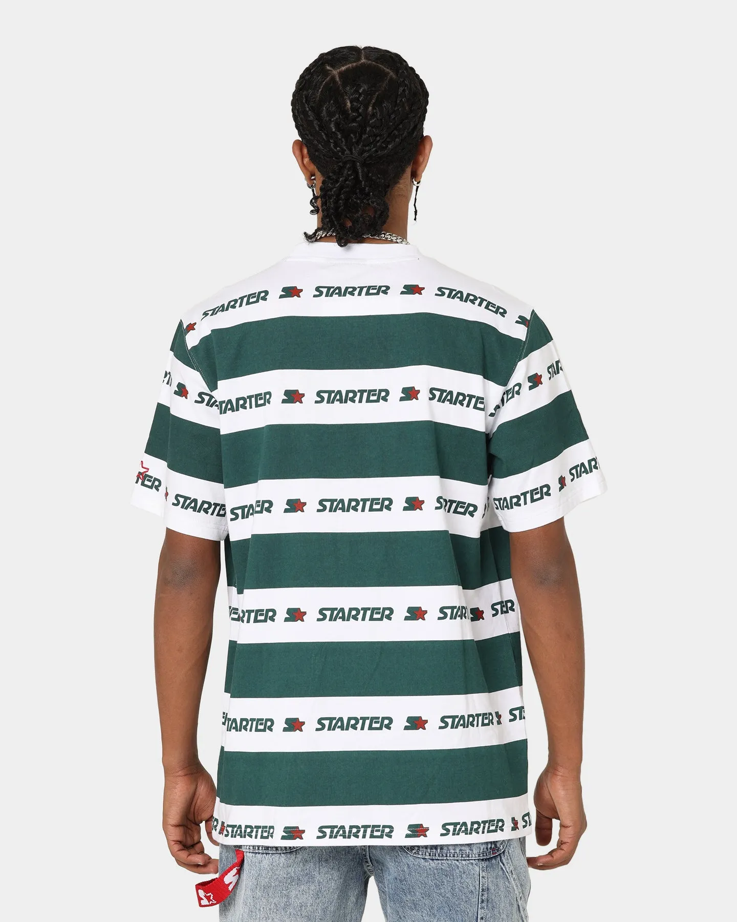 Starter LFS Stripe T-Shirt Green/White