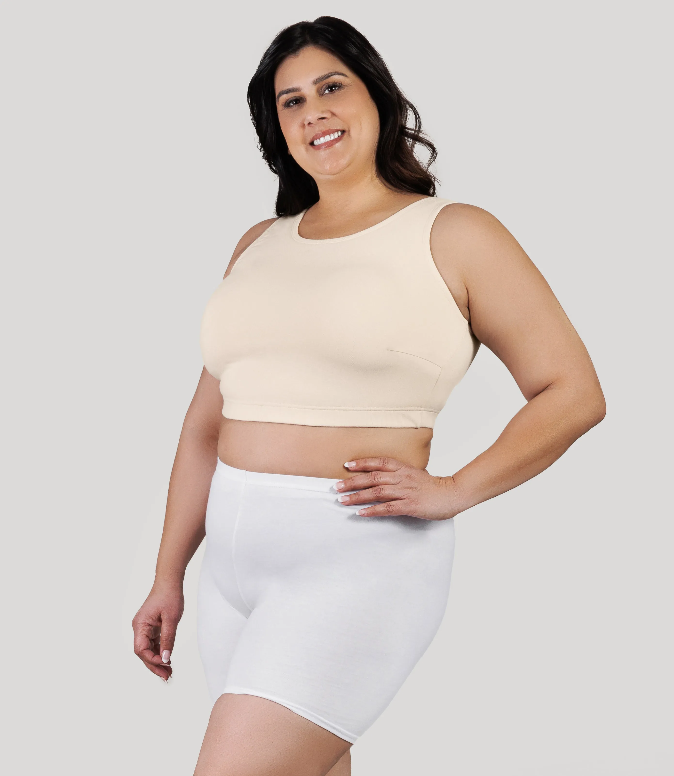 Stretch Naturals Full Fit Scoop Neck Bra Classic Colors