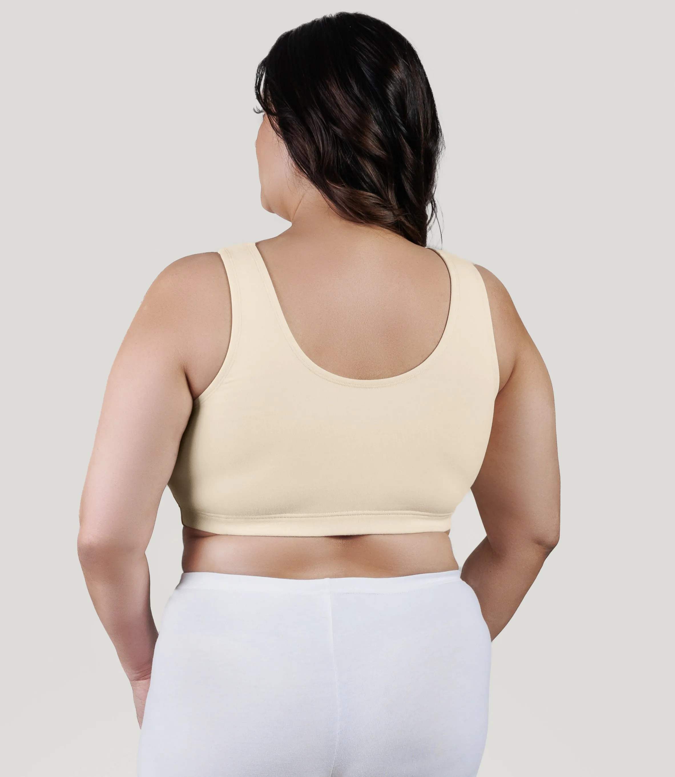 Stretch Naturals Full Fit Scoop Neck Bra Classic Colors