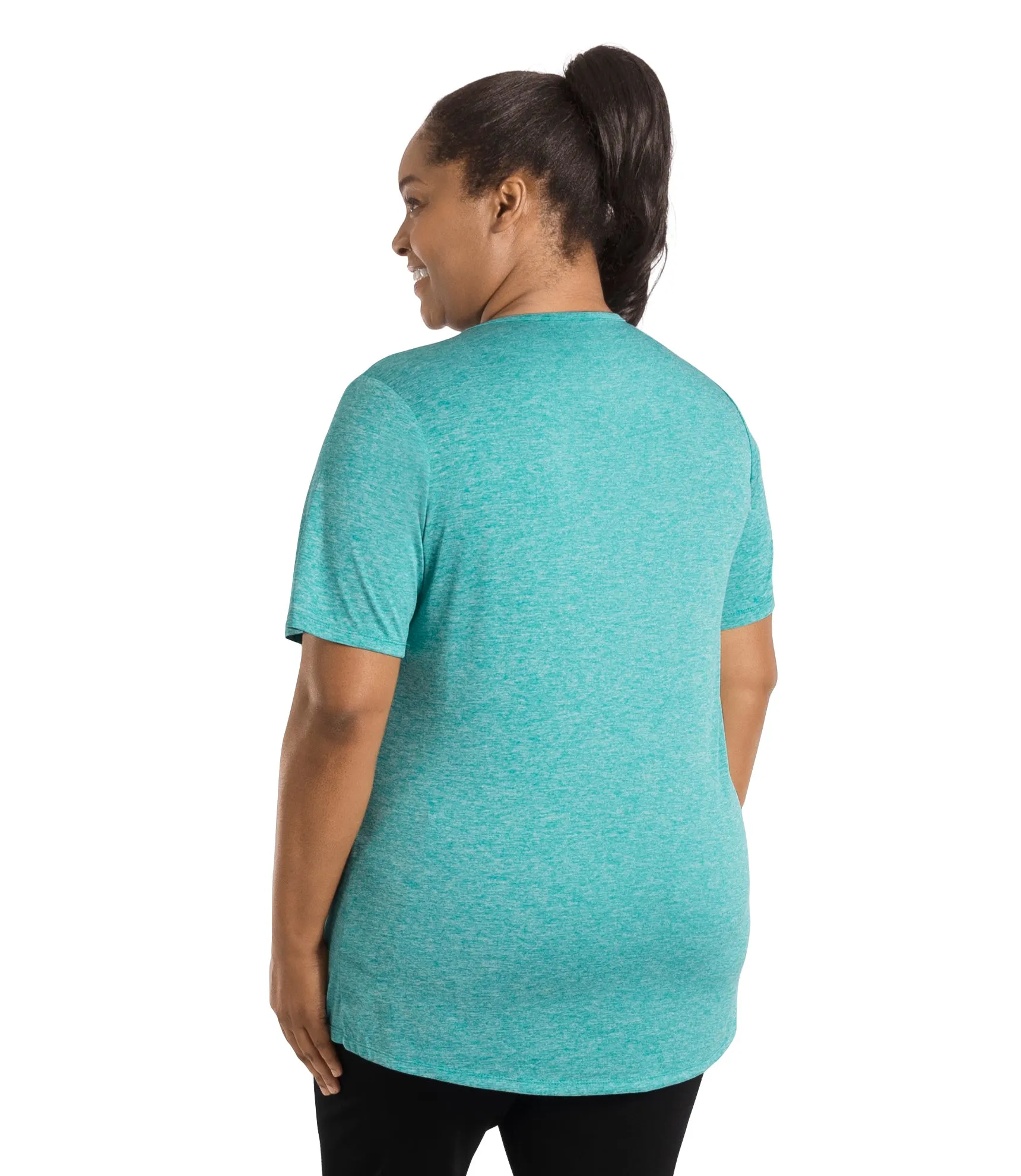 SunLite Scoop Neck Short Sleeve Top - FINAL SALE