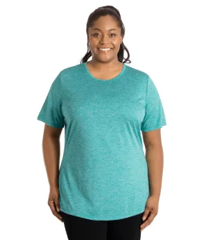 SunLite Scoop Neck Short Sleeve Top - FINAL SALE
