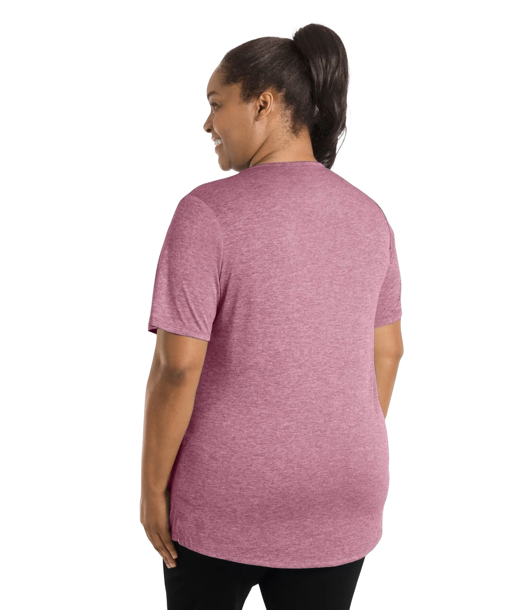 SunLite Scoop Neck Short Sleeve Top - FINAL SALE