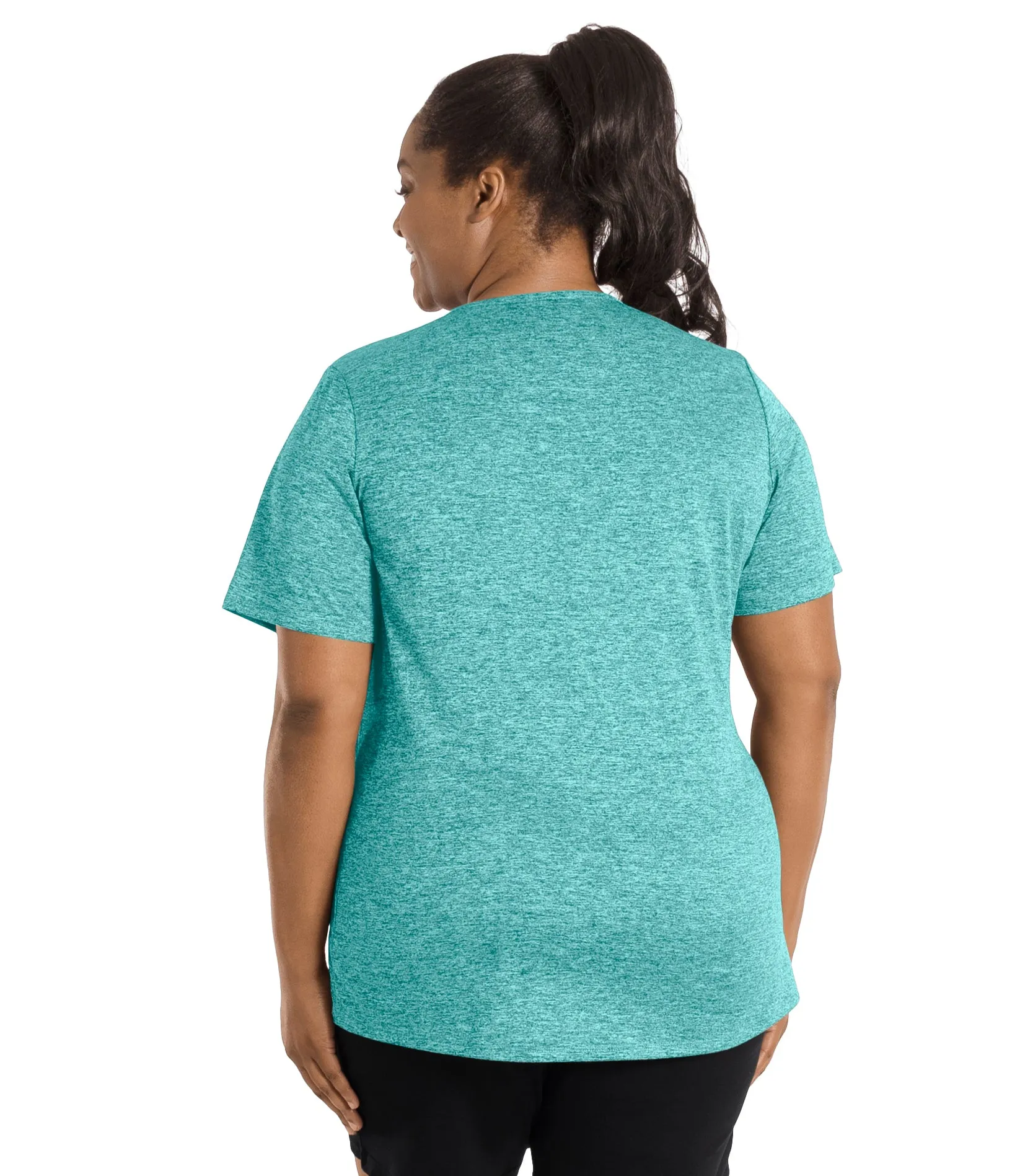SunLite V-Neck Short Sleeve Top - FINAL SALE