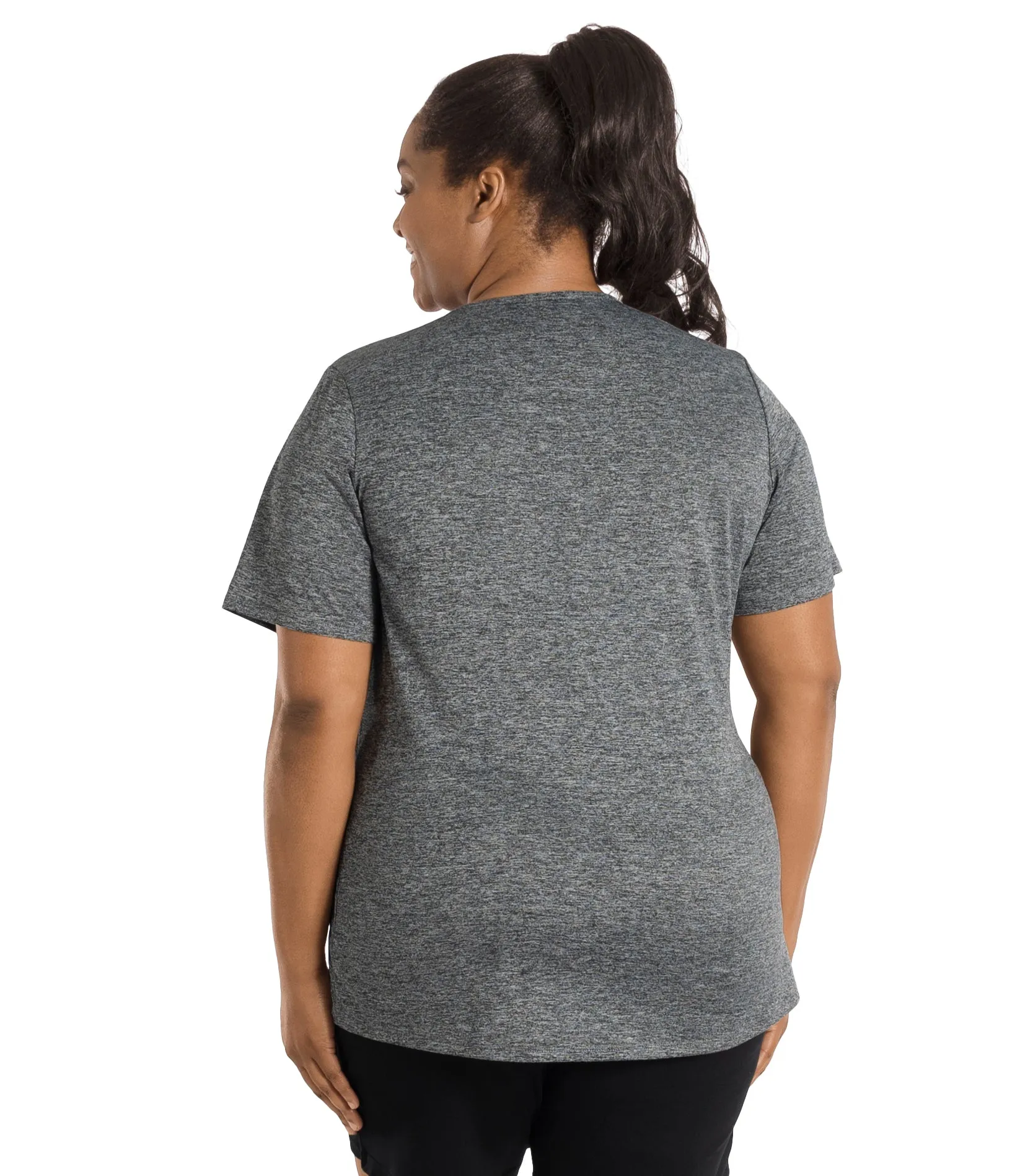 SunLite V-Neck Short Sleeve Top - FINAL SALE