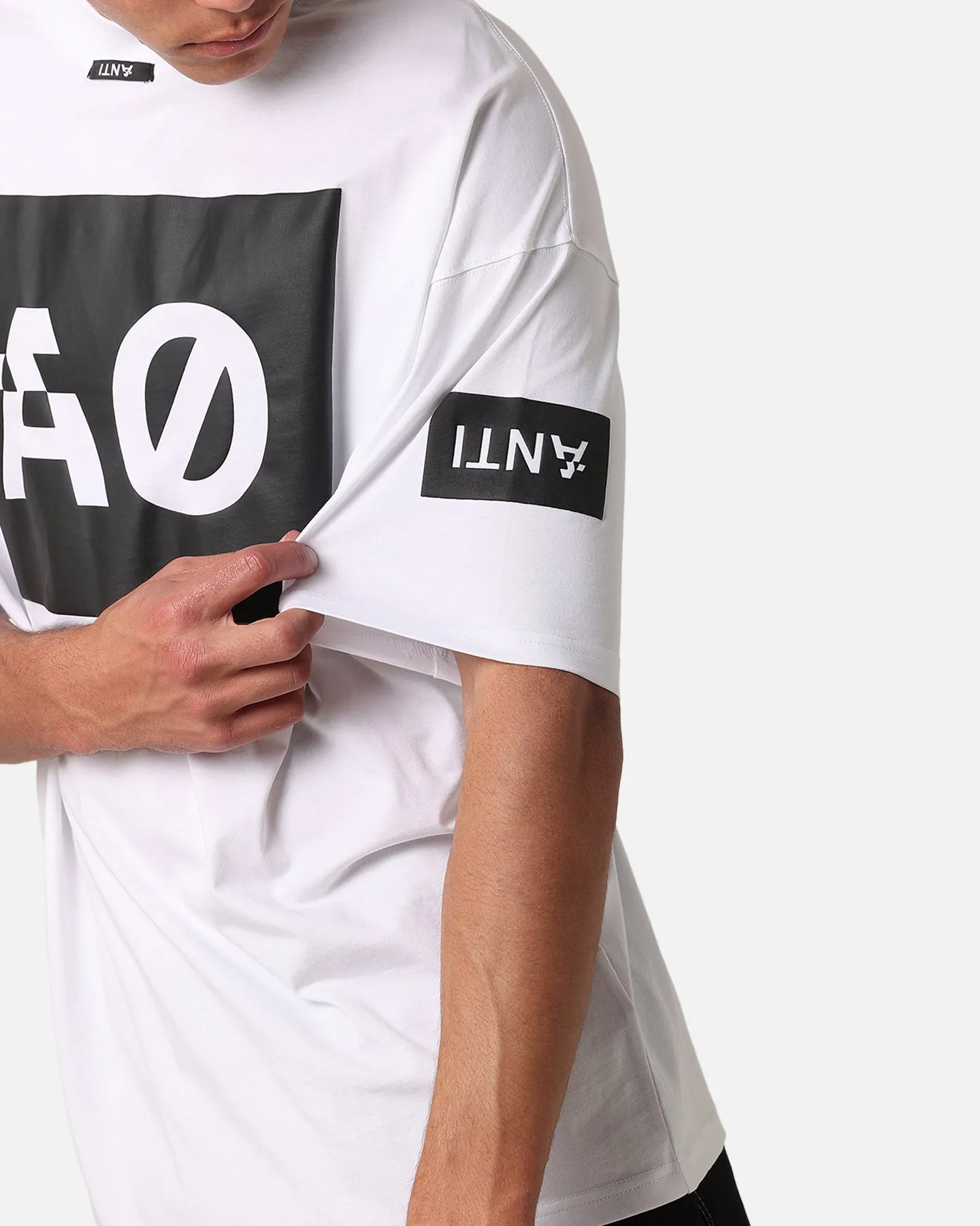 The Anti Order Tao Box Logo T-Shirt White