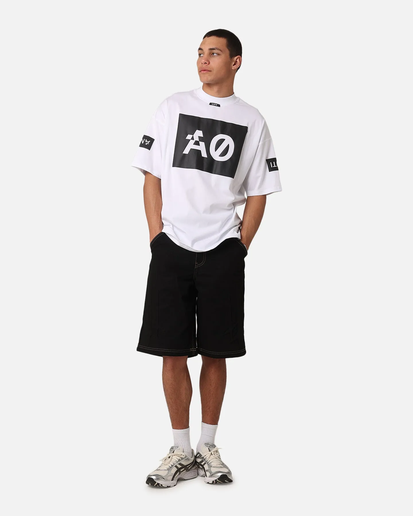 The Anti Order Tao Box Logo T-Shirt White