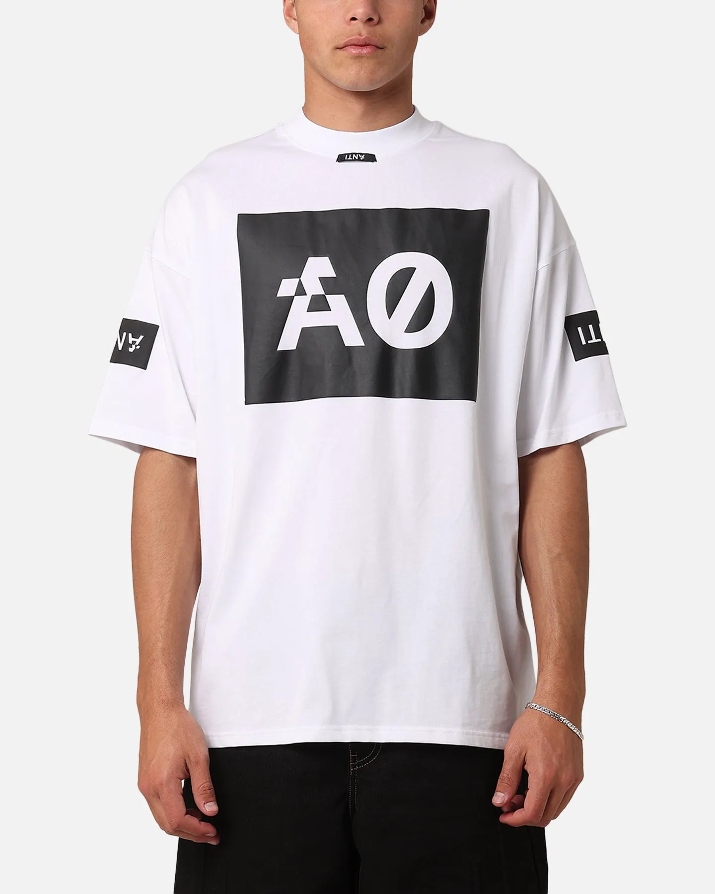 The Anti Order Tao Box Logo T-Shirt White