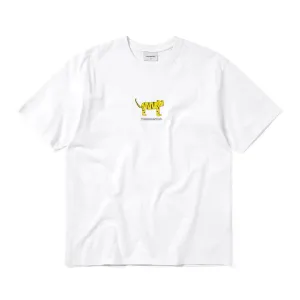 thisisneverthat Yellow Cat Tee White