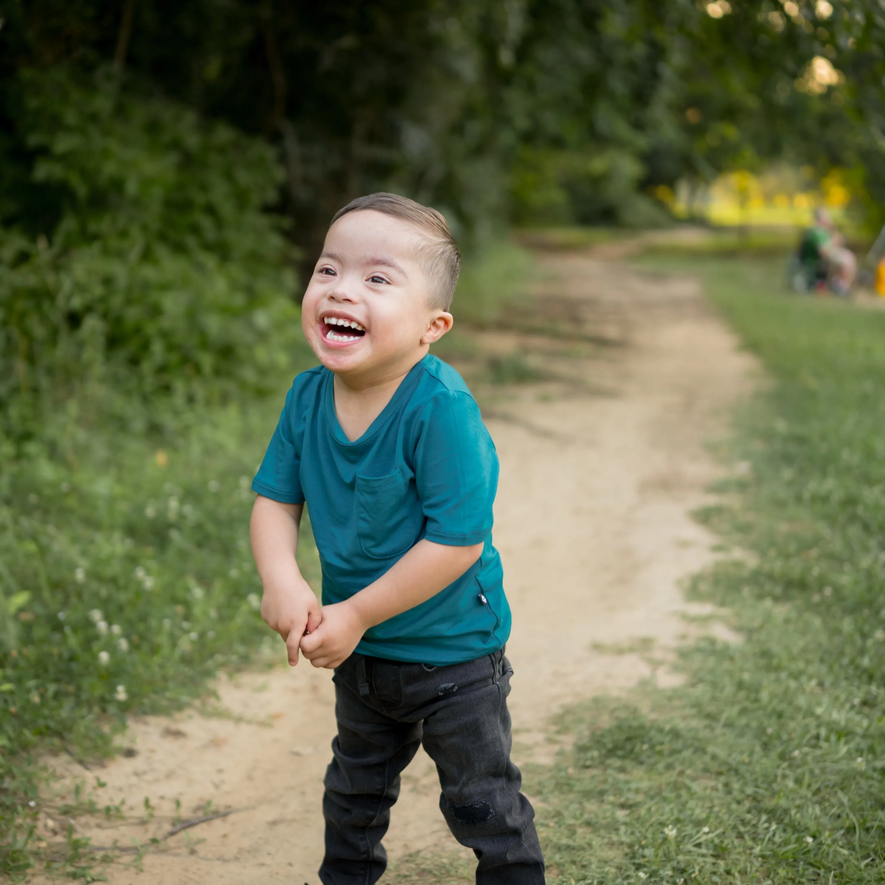Toddler Crew Neck Tee in Loch