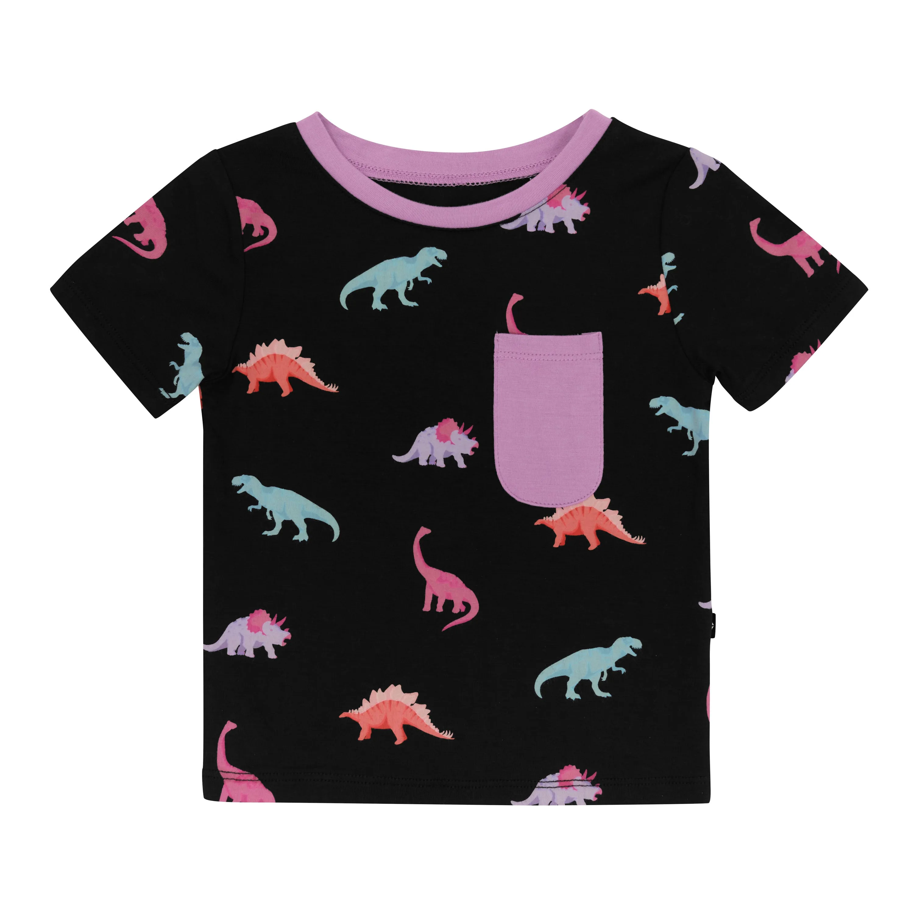 Toddler Crew Neck Tee in Midnight Roar
