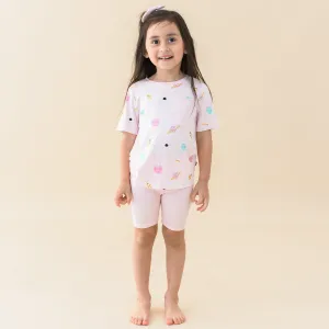 Toddler Crew Neck Tee in Sakura Space