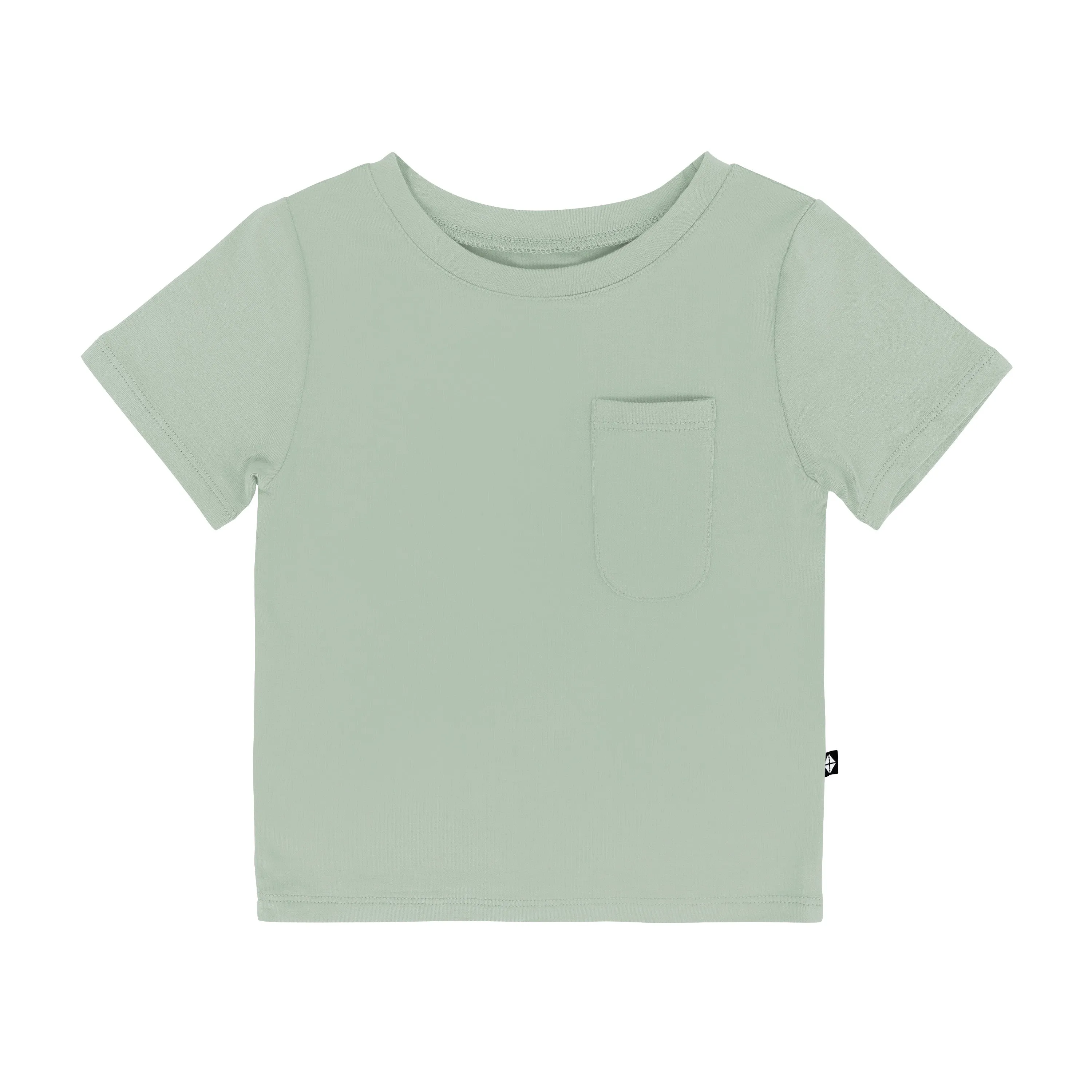 Toddler Crew Neck Tee in Thyme