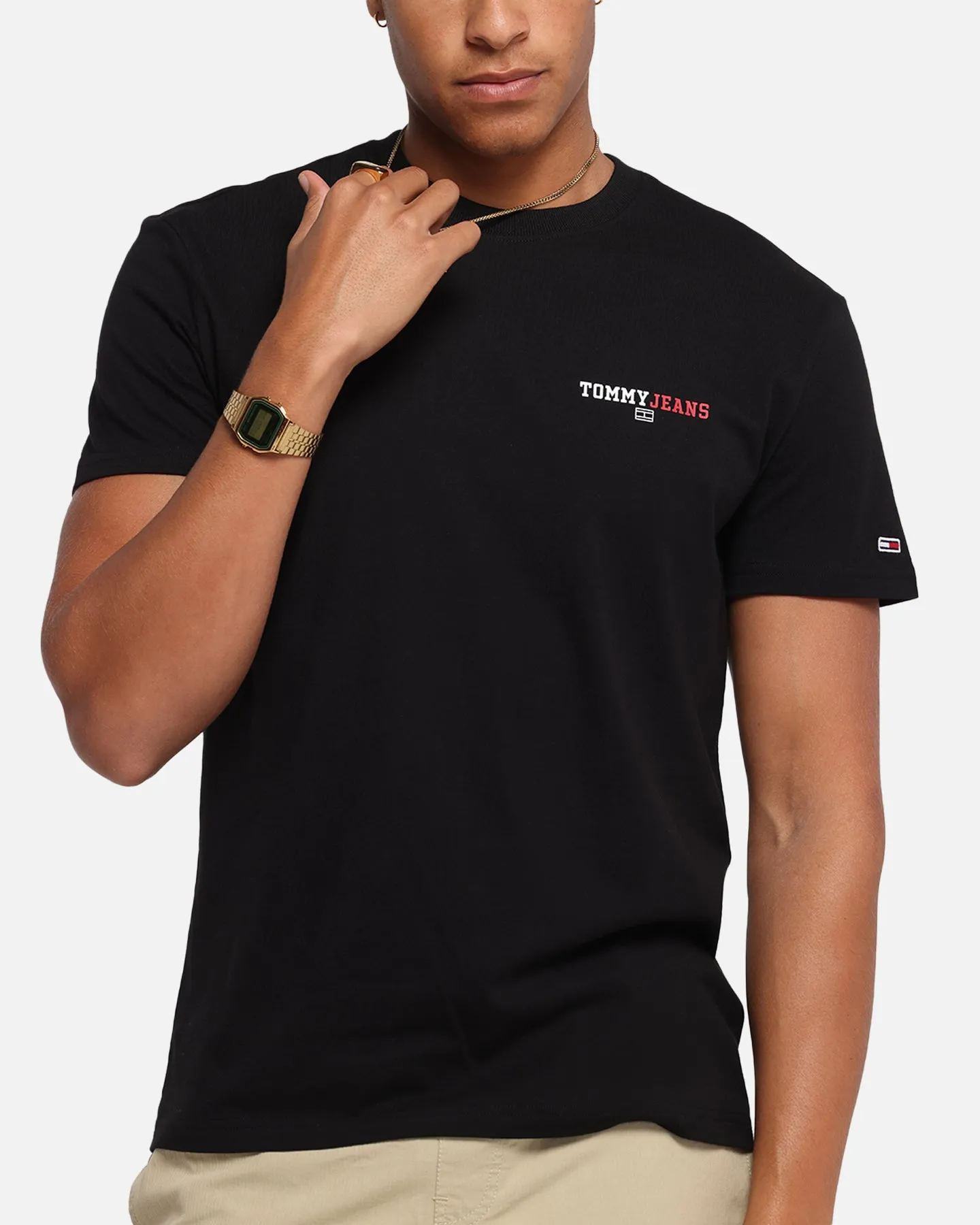 Tommy Jeans Regular DNA Graphic T-Shirt Black