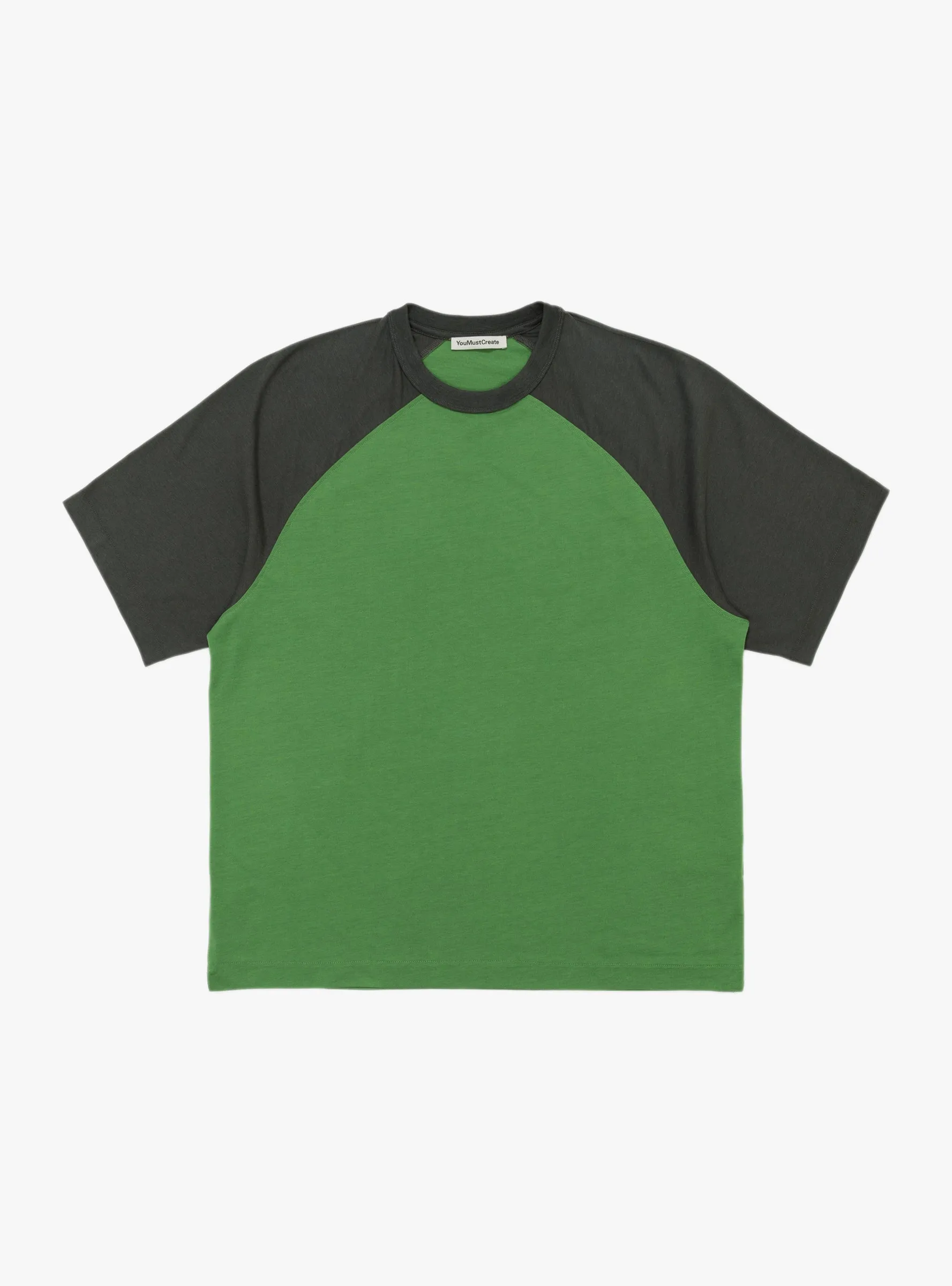 Triple T-Shirt Raglan Grey/Green