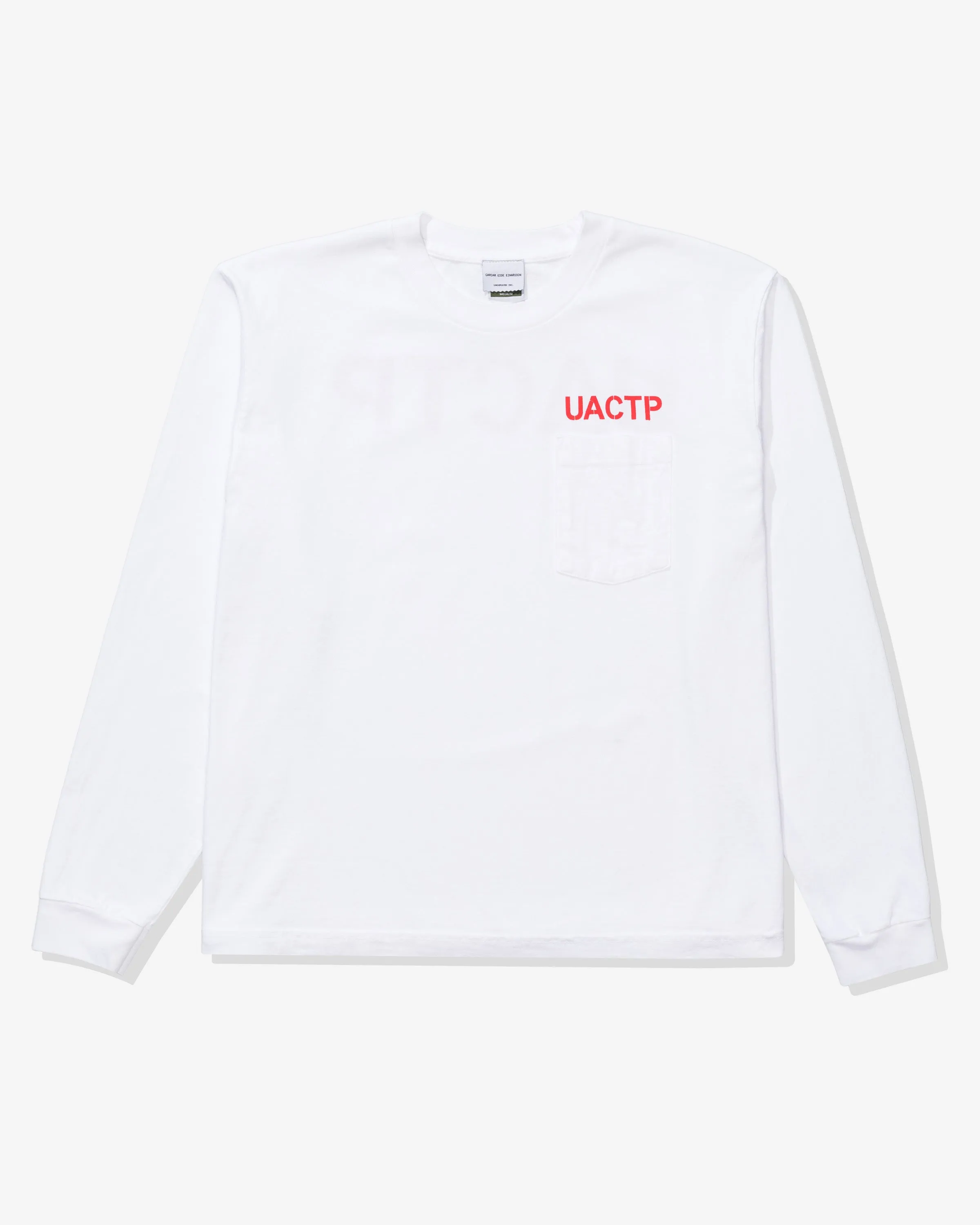 UACTP X GARDAR EIDE EINARSSON STENCIL L/S POCKET TEE