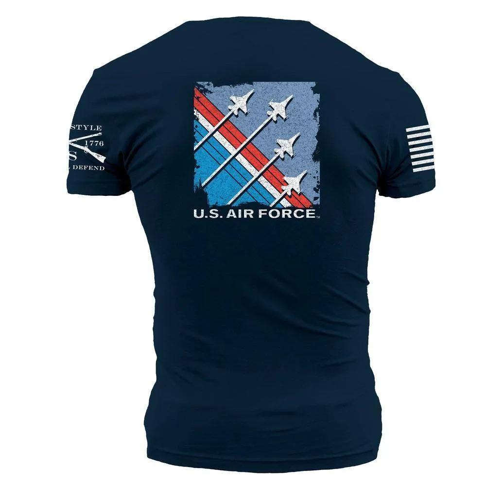 USAF - Finger-Four Formation T-Shirt - Midnight Navy