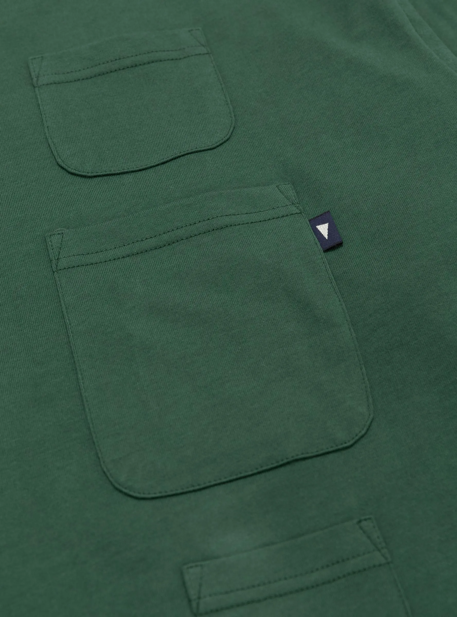 Utility Long Sleeve Tee Dark Green