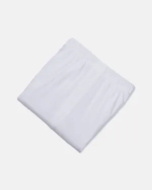 WHITE OXFORD BOXERS