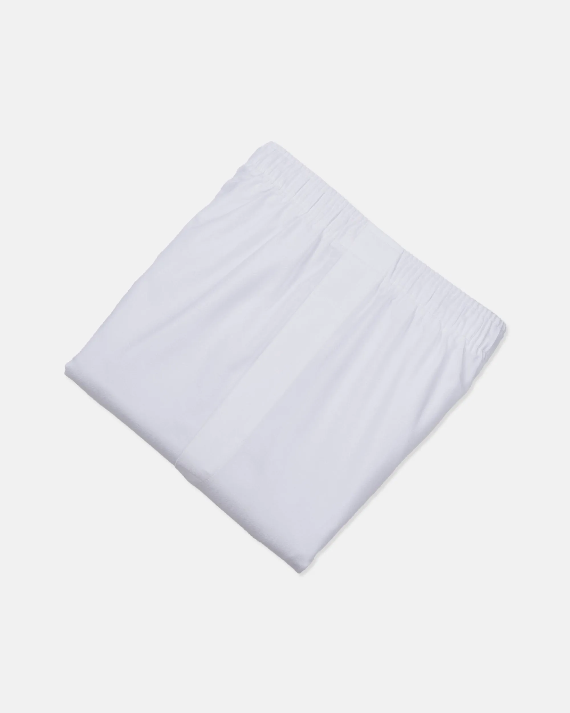 WHITE OXFORD BOXERS