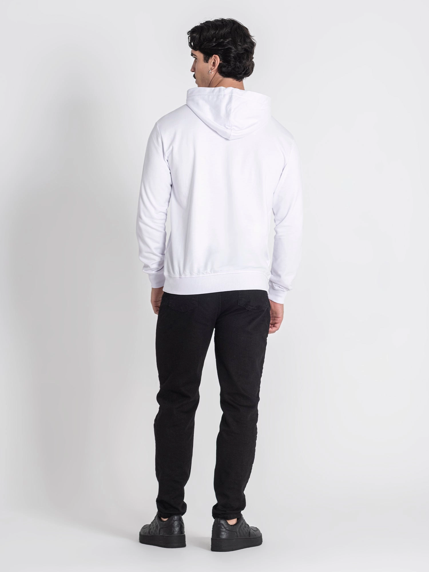 White Alert Mania Hoodie