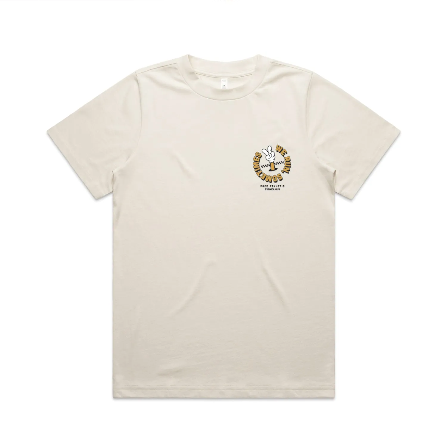 Womens Pace Athletic Run Sometimes Tee