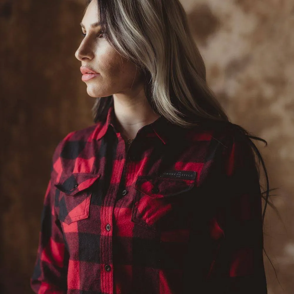 Women's Plaid Flannel - Buffalo