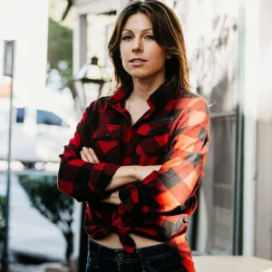 Women's Plaid Flannel - Buffalo