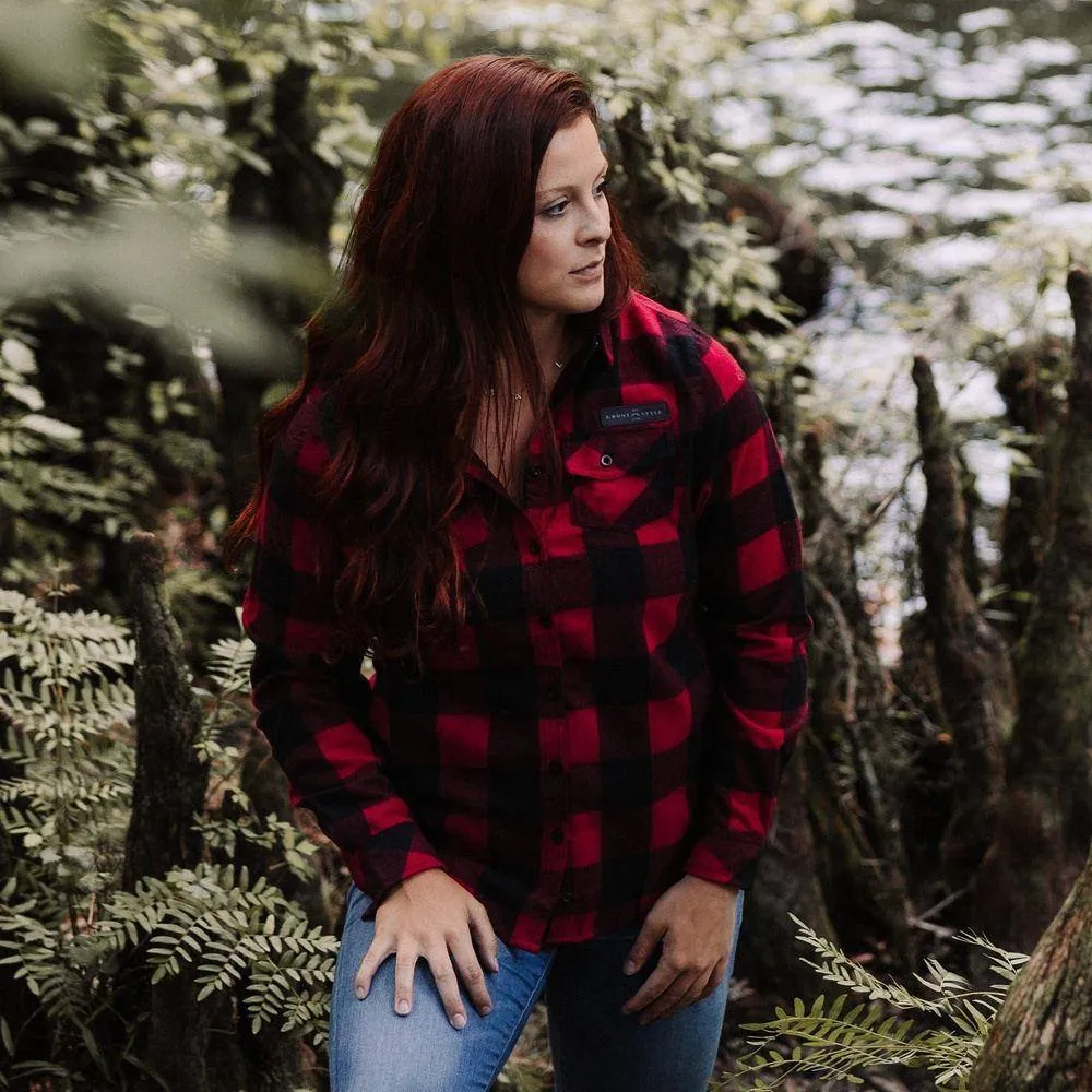 Women's Plaid Flannel - Buffalo