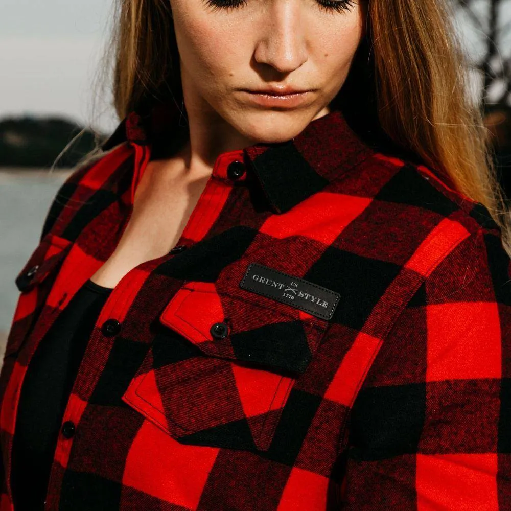 Women's Plaid Flannel - Buffalo