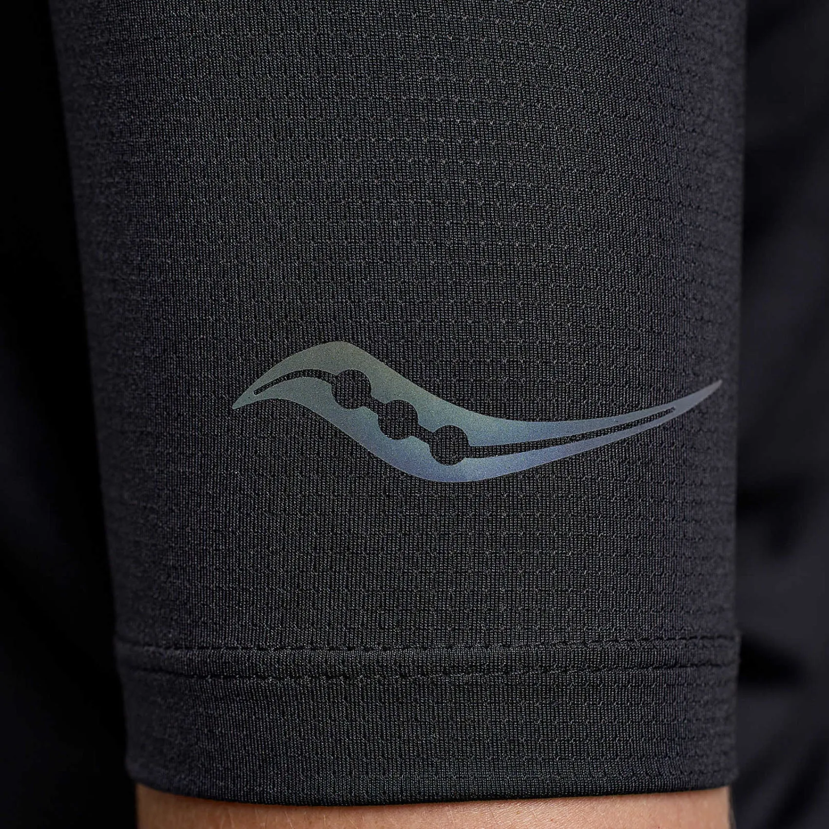 Womens Saucony Stopwatch Short Sleeve Tee