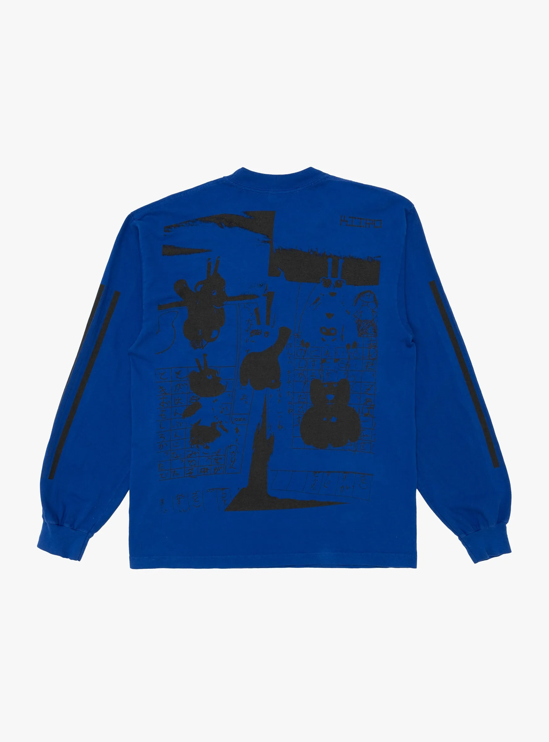 x kiiro Shinkansen LS T-Shirt Cobalt Blue