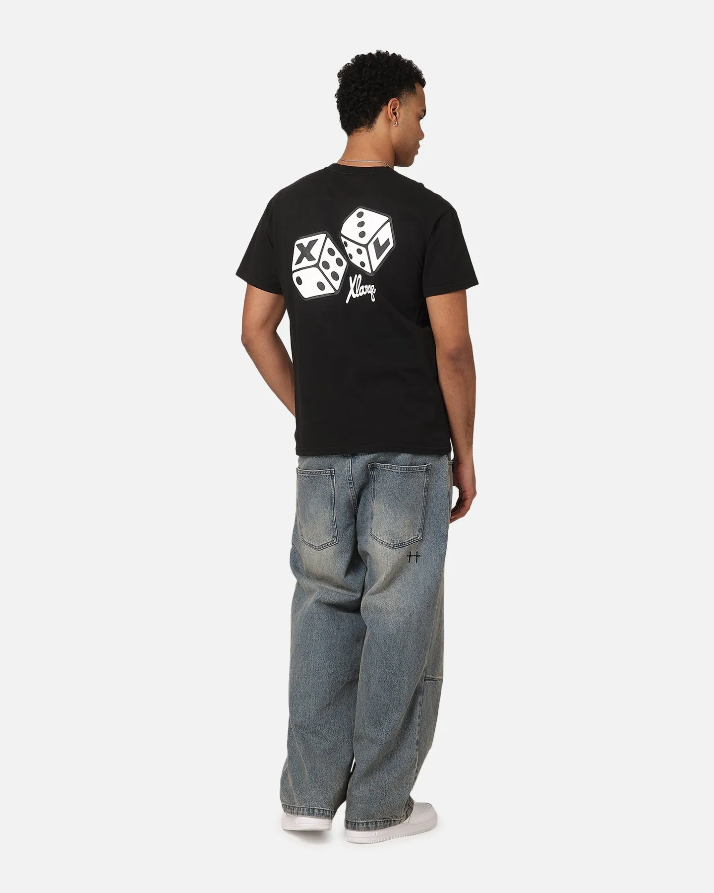 X-Large XL Dice T-Shirt Pigment Black
