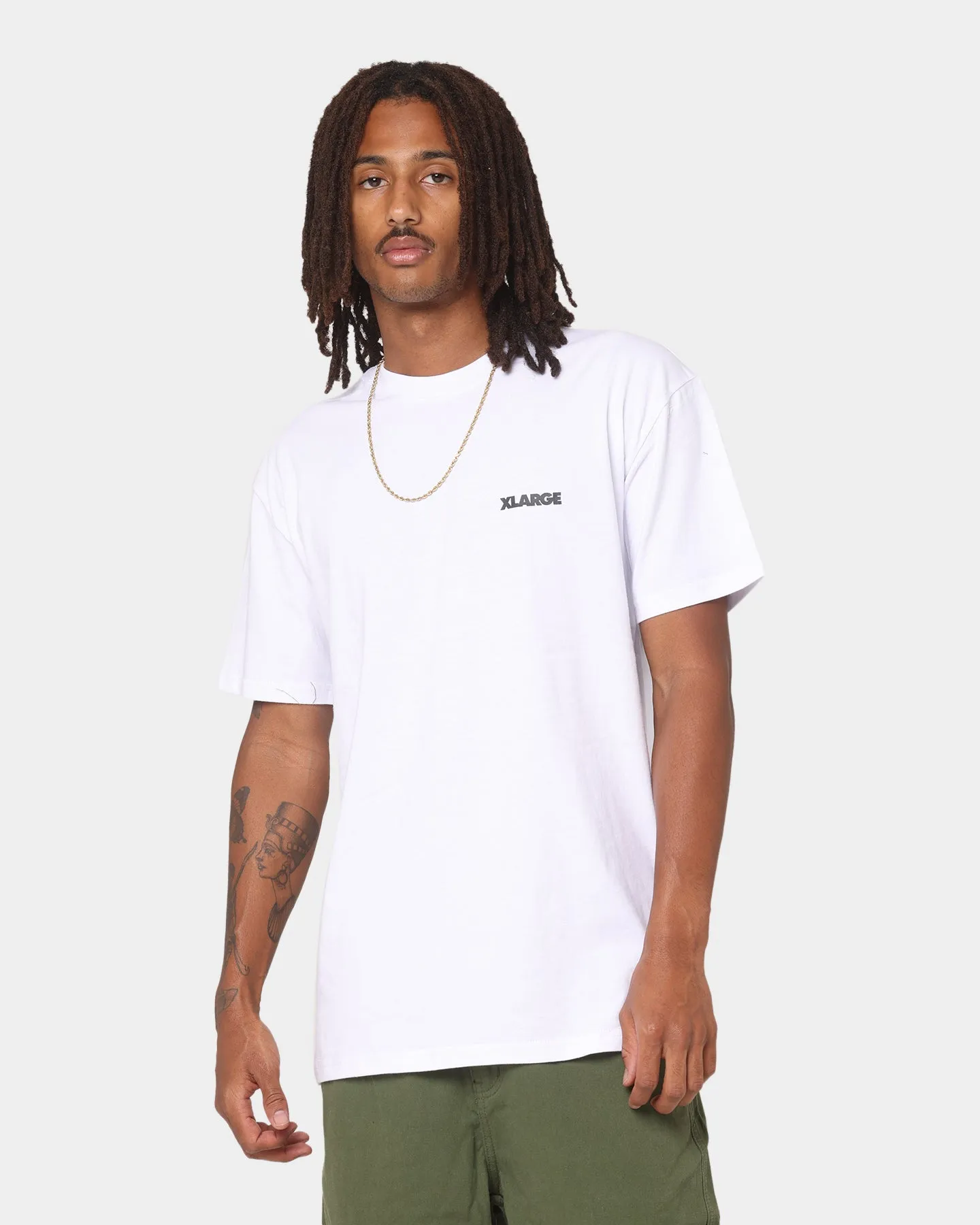 XLARGE 91 Text T-Shirt White