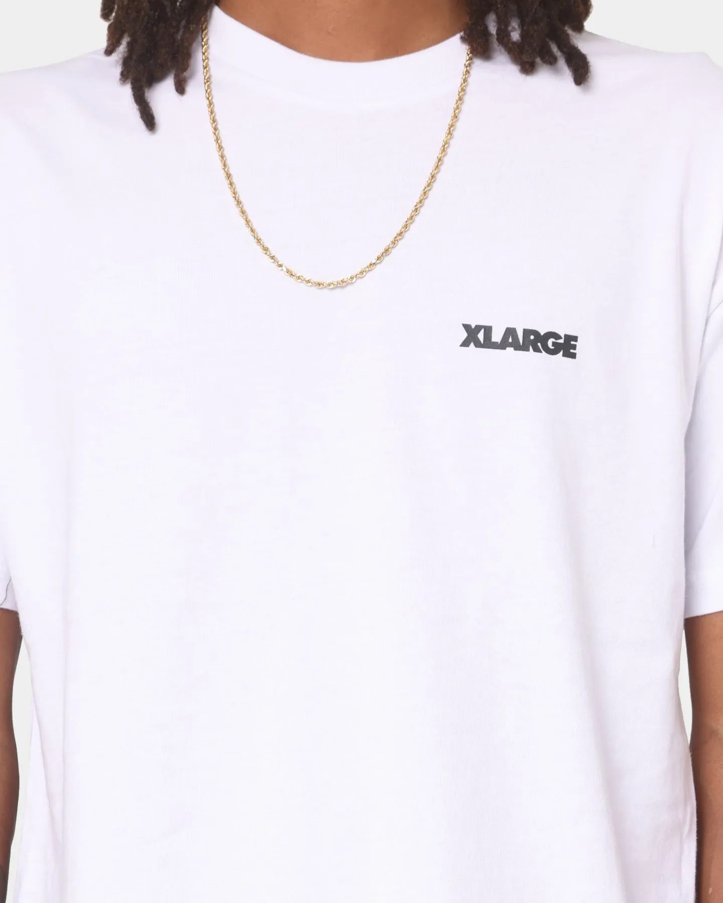 XLARGE 91 Text T-Shirt White