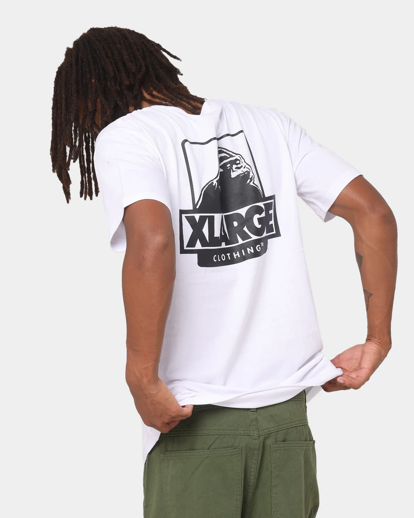 XLARGE 91 Text T-Shirt White