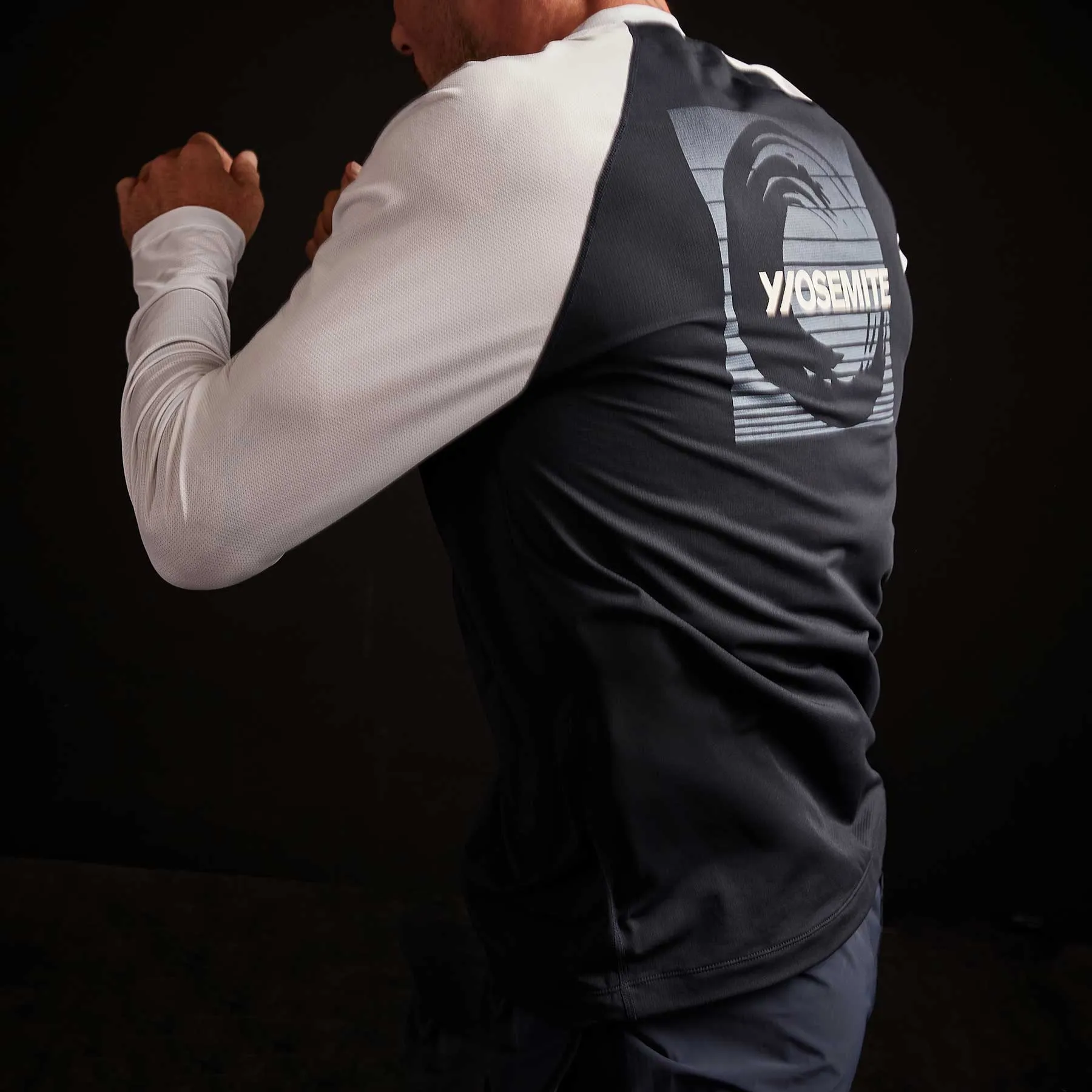 Y/OSEMITE Colorblock Performance Raglan - Deep/White