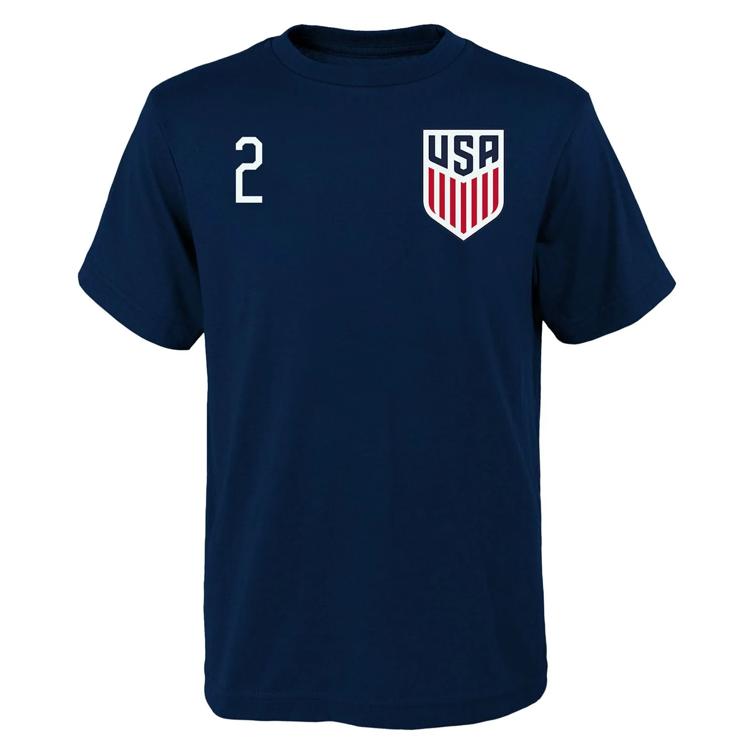 Youth Outerstuff USMNT Dest 2 Navy Tee